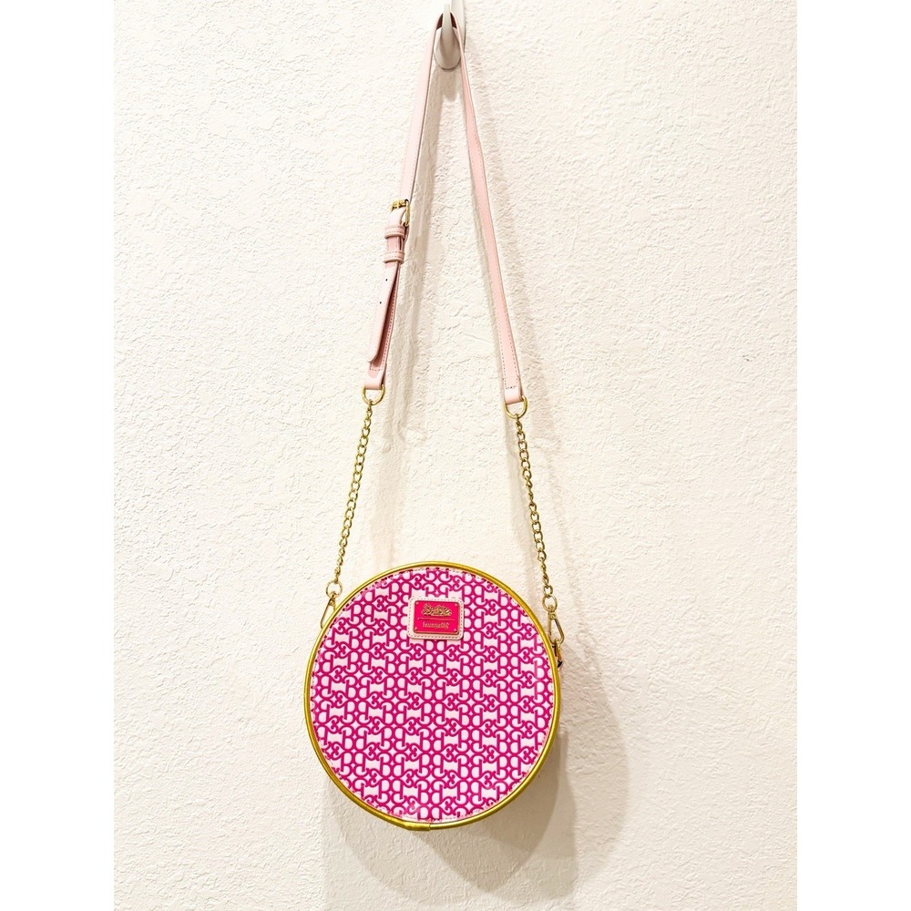 Loungefly Barbie Logo Crossbody Bag & Wallet Set LE Pink Flamingo Barbiecore - Picture 8 of 12